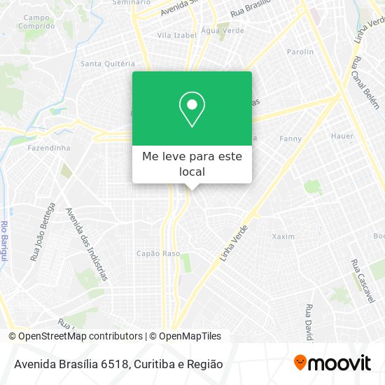 Avenida Brasília 6518 mapa