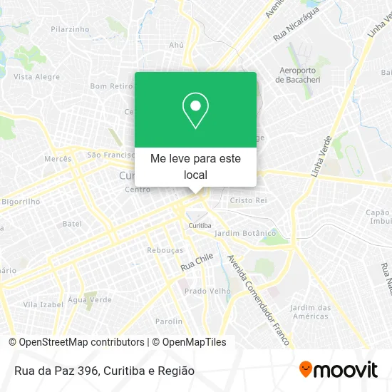 Rua da Paz 396 mapa