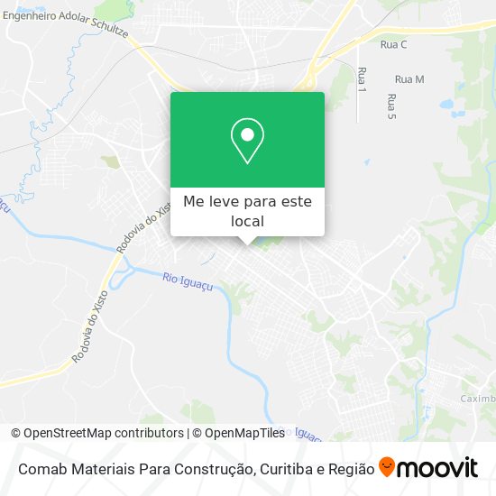 Comab Materiais Para Construção mapa