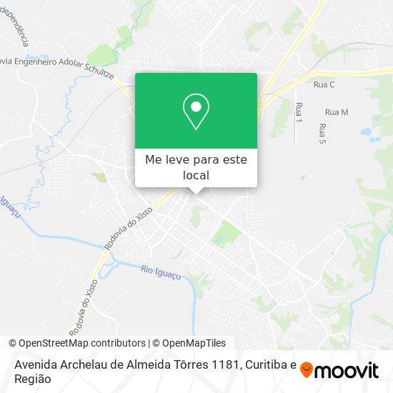 Avenida Archelau de Almeida Tôrres 1181 mapa