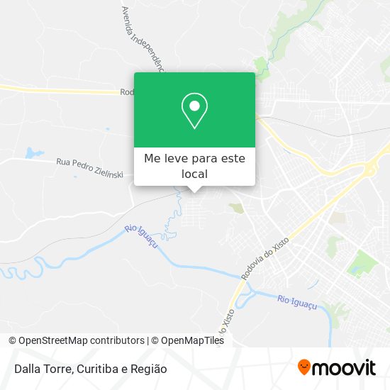 Dalla Torre mapa