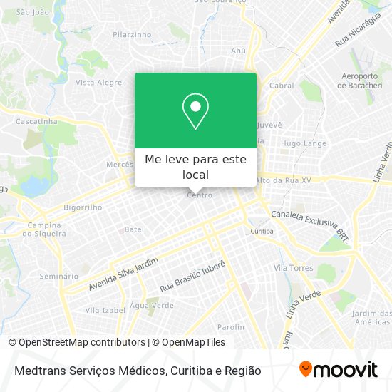 Medtrans Serviços Médicos mapa