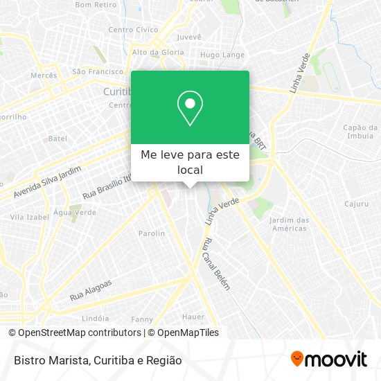 Bistro Marista mapa