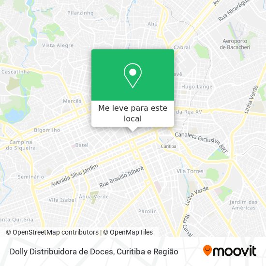 Dolly Distribuidora de Doces mapa
