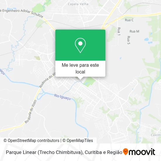 Parque Linear (Trecho Chimbituva) mapa