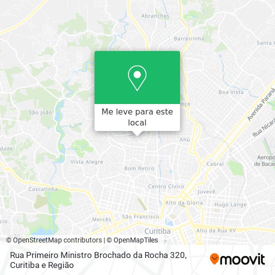 Rua Primeiro Ministro Brochado da Rocha 320 mapa