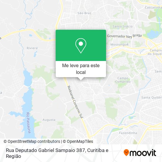 Rua Deputado Gabriel Sampaio 387 mapa