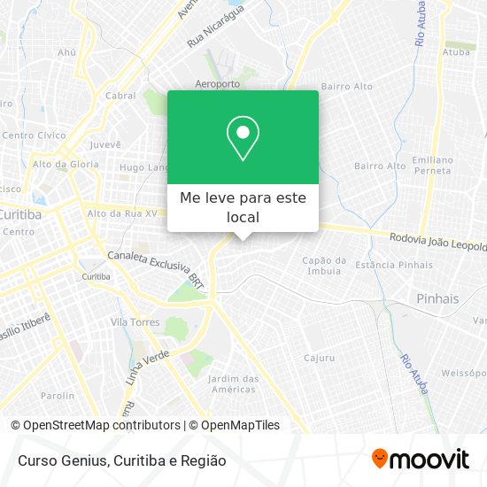 Curso Genius mapa