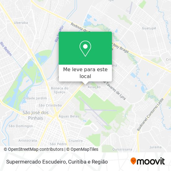 Supermercado Escudeiro mapa