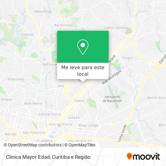 Clinica Mayor Edad mapa