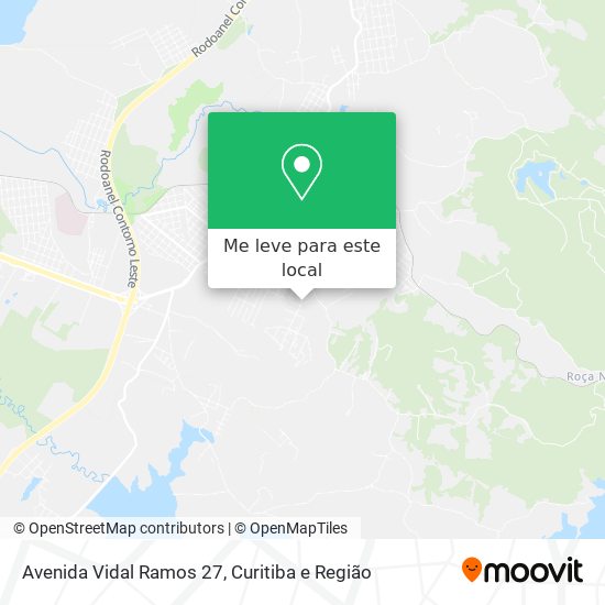 Avenida Vidal Ramos 27 mapa