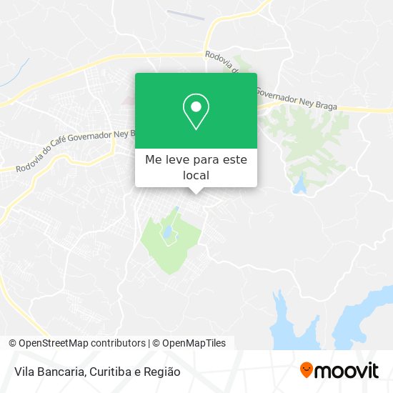 Vila Bancaria mapa