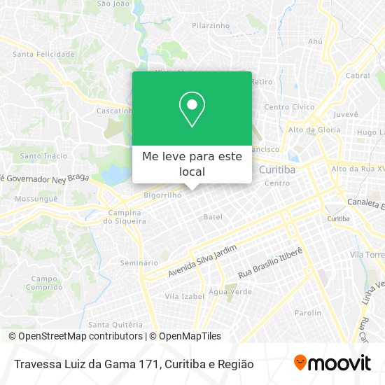 Travessa Luiz da Gama 171 mapa