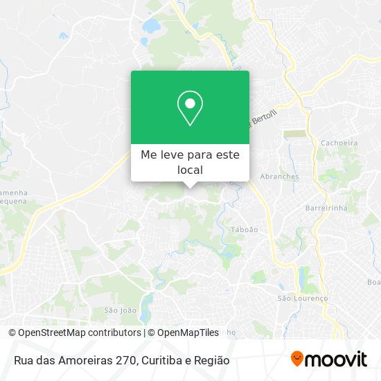 Rua das Amoreiras 270 mapa