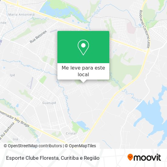 Esporte Clube Floresta mapa