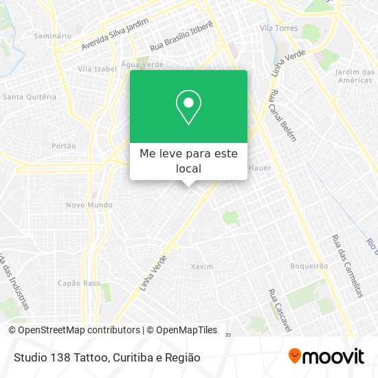 Studio 138 Tattoo mapa