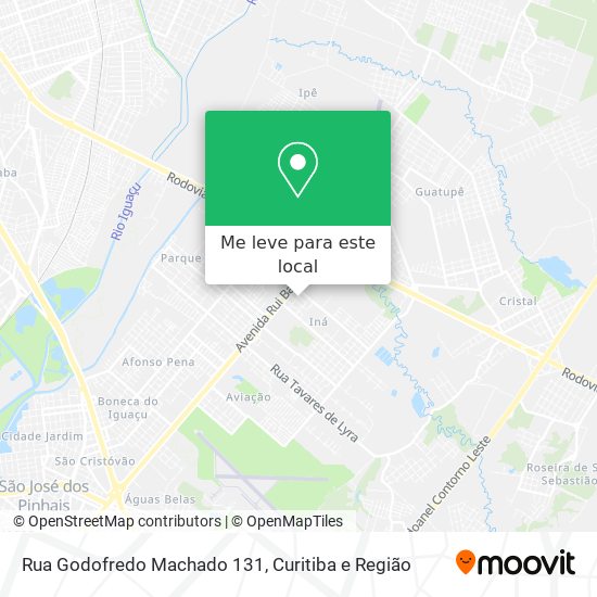 Rua Godofredo Machado 131 mapa