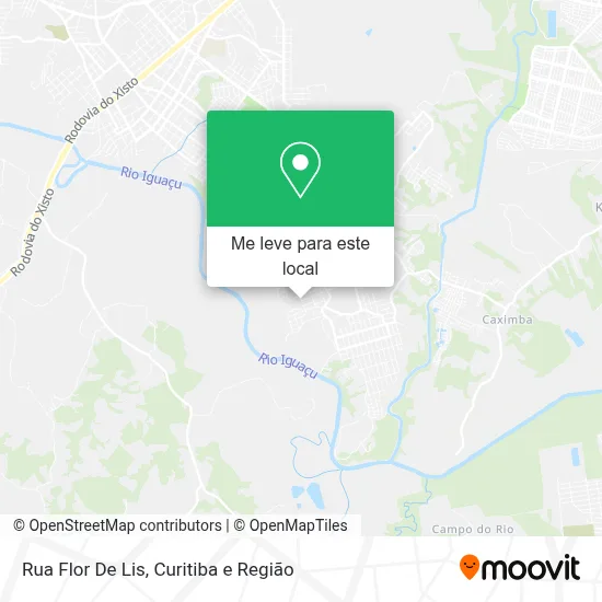 Rua Flor De Lis mapa