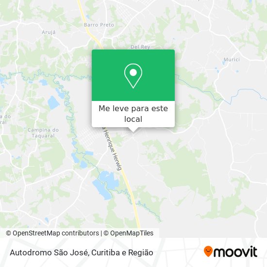 Autodromo São José mapa