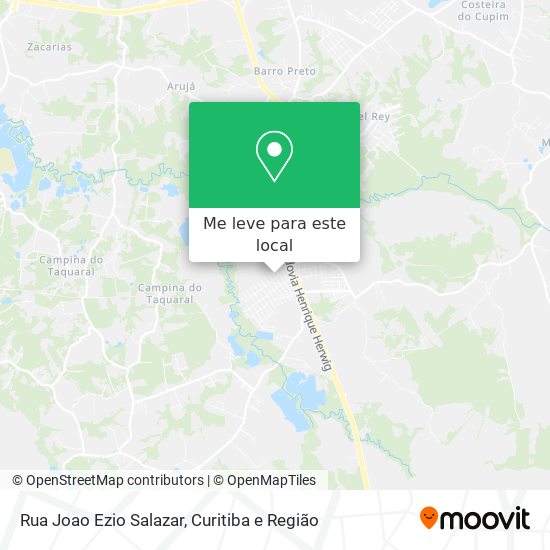 Rua Joao Ezio Salazar mapa