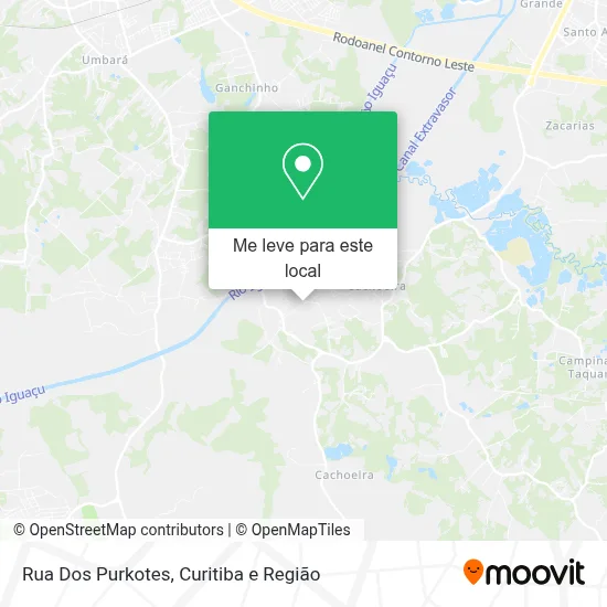 Rua Dos Purkotes mapa