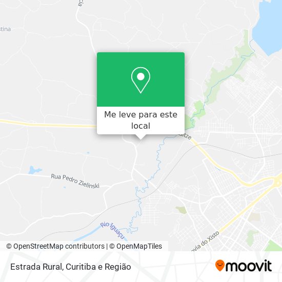 Estrada Rural mapa