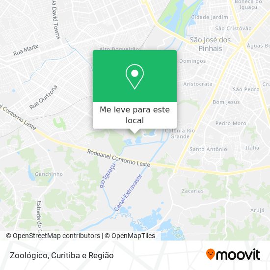 Zoológico mapa