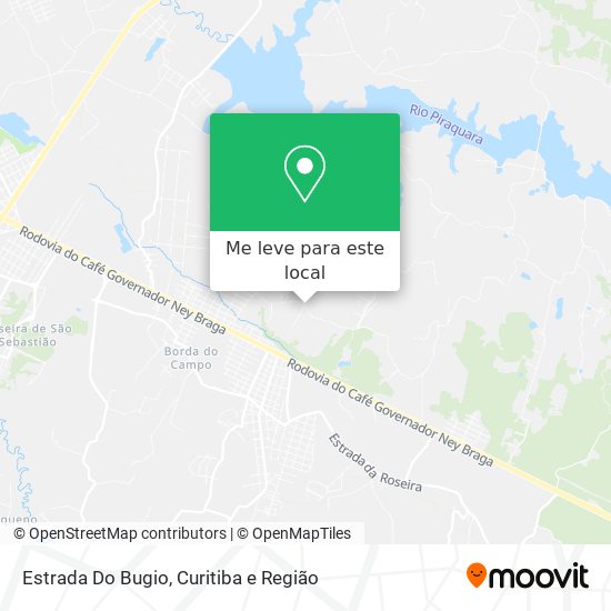 Estrada Do Bugio mapa