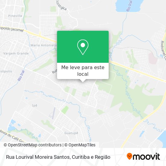 Rua Lourival Moreira Santos mapa