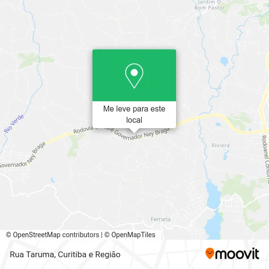 Rua Taruma mapa