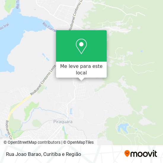 Rua Joao Barao mapa