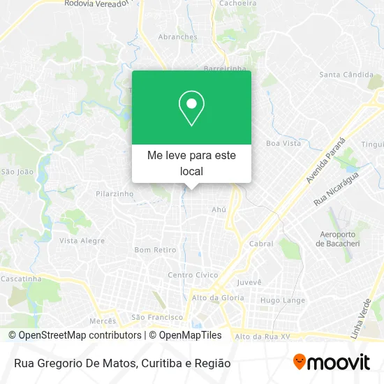 Rua Gregorio De Matos mapa