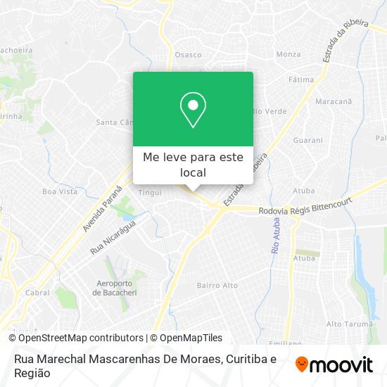 Rua Marechal Mascarenhas De Moraes mapa