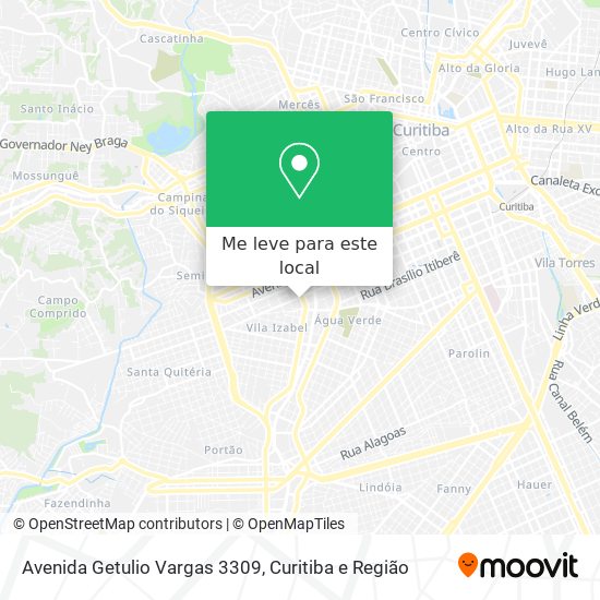 Avenida Getulio Vargas 3309 mapa