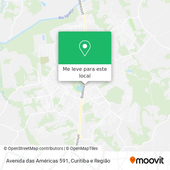 Avenida das Américas 591 mapa