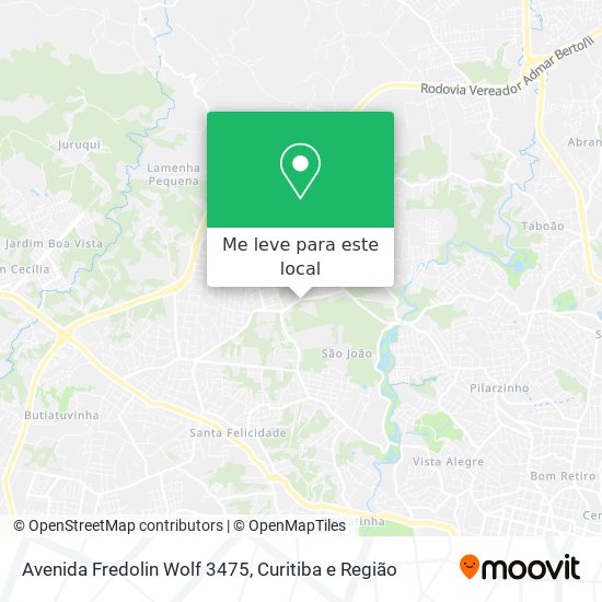 Avenida Fredolin Wolf 3475 mapa