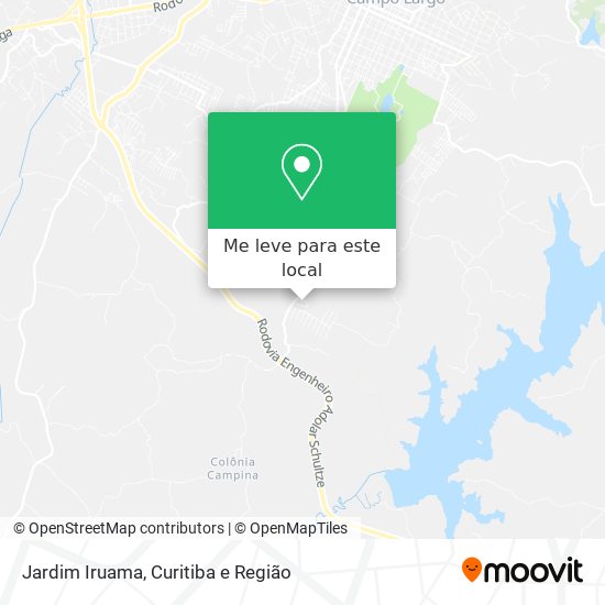 Jardim Iruama mapa