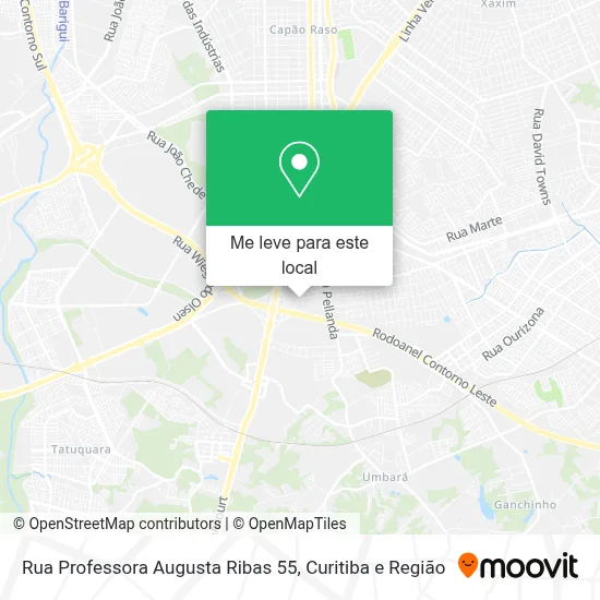 Rua Professora Augusta Ribas 55 mapa