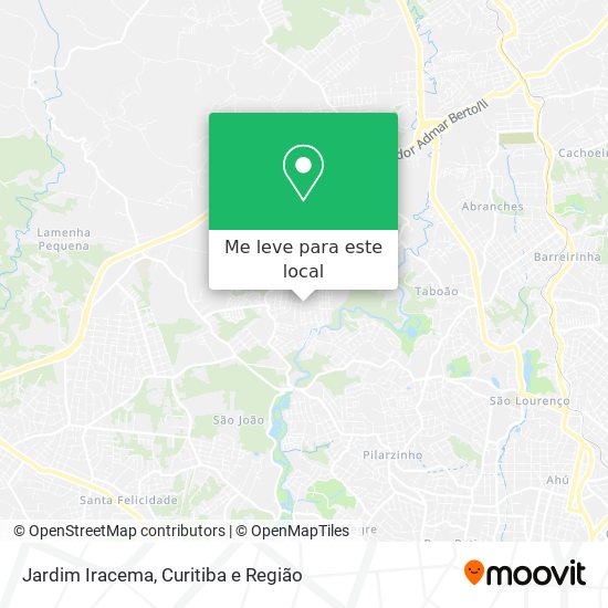 Jardim Iracema mapa