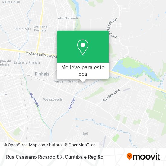 Rua Cassiano Ricardo 87 mapa