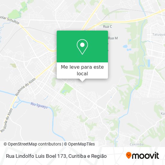 Rua Lindolfo Luís Boel 173 mapa