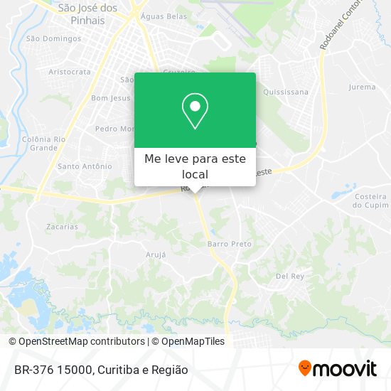 BR-376 15000 mapa