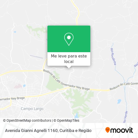 Avenida Gianni Agnelli 1160 mapa