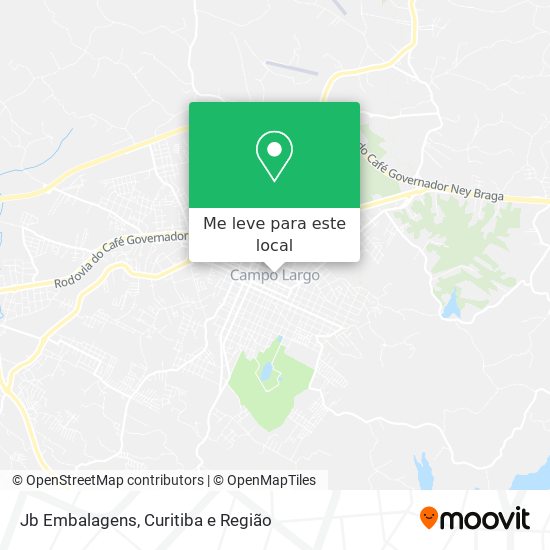 Jb Embalagens mapa