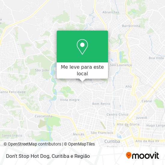 Don't Stop Hot Dog mapa
