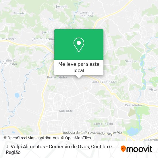 J. Volpi Alimentos - Comércio de Ovos mapa
