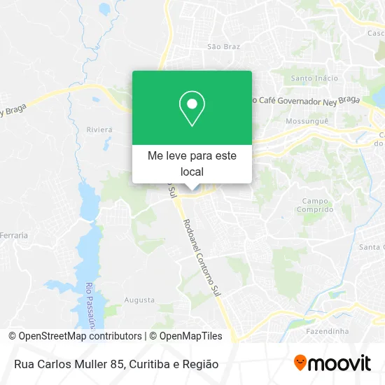 Rua Carlos Muller 85 mapa