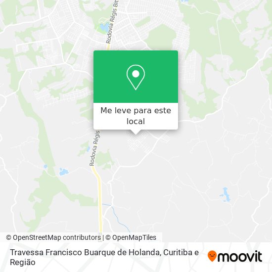 Travessa Francisco Buarque de Holanda mapa