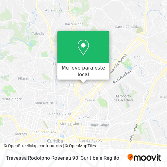 Travessa Rodolpho Rosenau 90 mapa