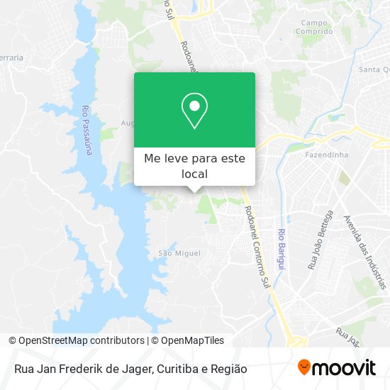 Rua Jan Frederik de Jager mapa